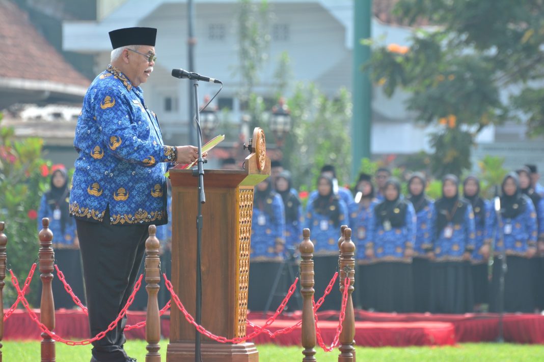Sekda Banyumas Ajak ASN Implementasikan Core Values ASN Ber AKHLAK
