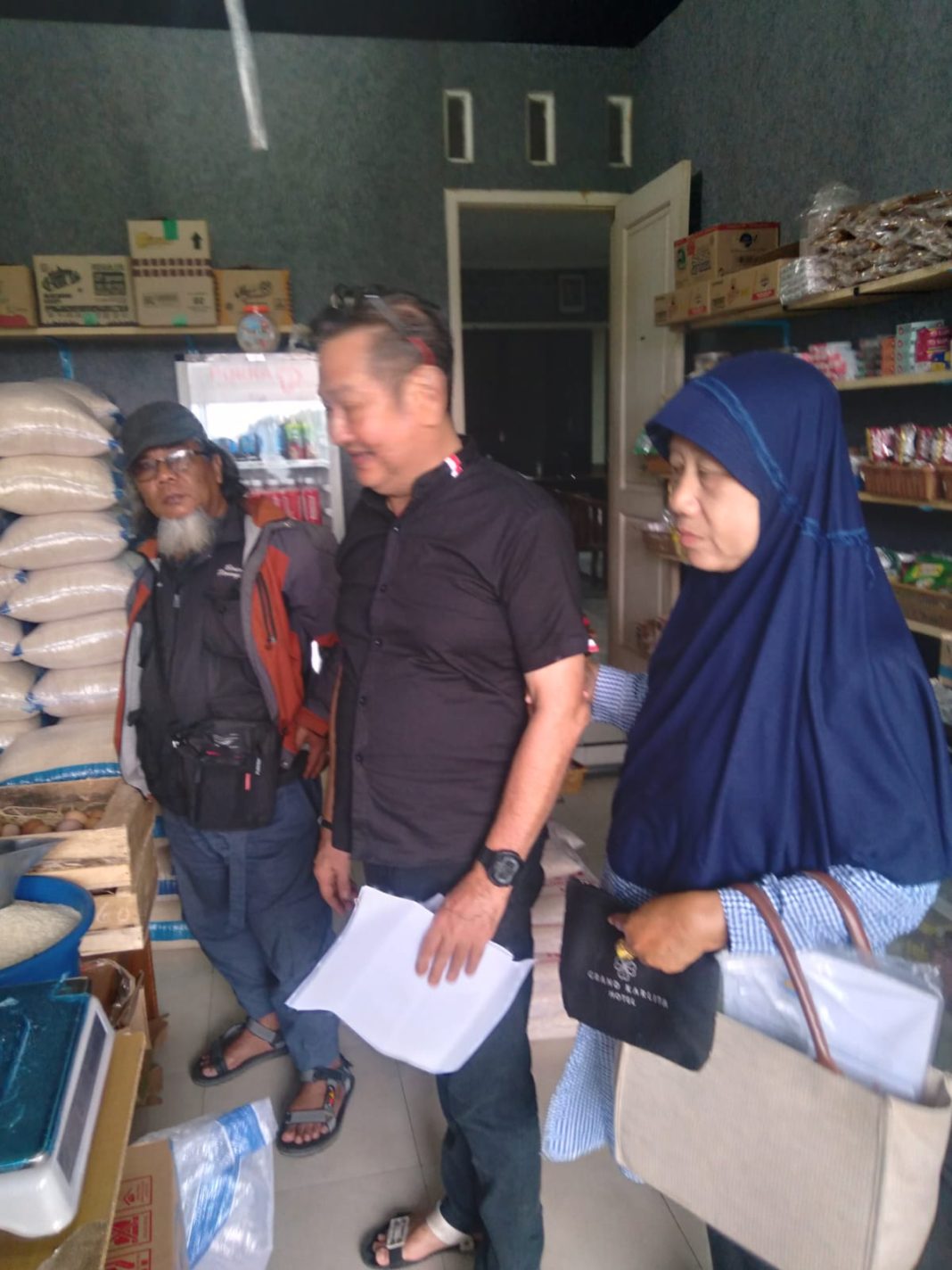 Ketua PSDK UMP Bayu Kurniawan di Online Market
