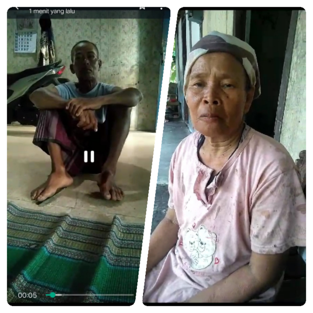 Beberapa warga yang merasa di zholimi oleh seorang oknum