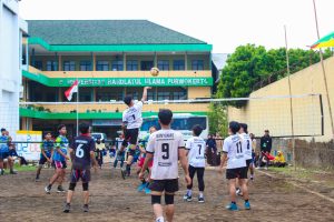 Lomba Volly ball di UNU Purwokerto.