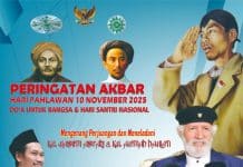 KH. Abdullah Faqih inisiator peringatan Akbar hari pahlawan 10 nov 2025 Hari Pahlawan adalah, “Sosok Pemersatu”. KH. Abdullah Faqih