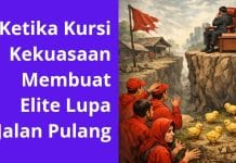 Ketika Kursi Kekuasaan Membuat Elite Lupa Jalan Pulang