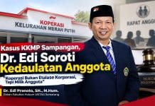 Kasus KKMP Sampangan, Dr. Edi Soroti Kedaulatan Anggota KKMP sampangan
