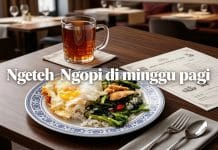 Minggu Pagi: Ngeteh, Mawas Diri, dan Ngopi Tanpa Debat